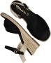 Tamaris Zwarte suède sandalette met 6 cm hak Multicolor Dames - Thumbnail 13