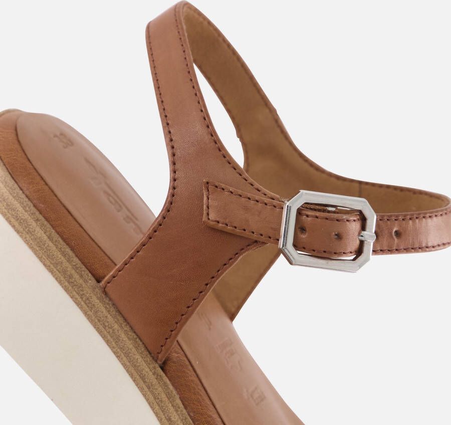 Tamaris Sandalen cognac Leer Dames