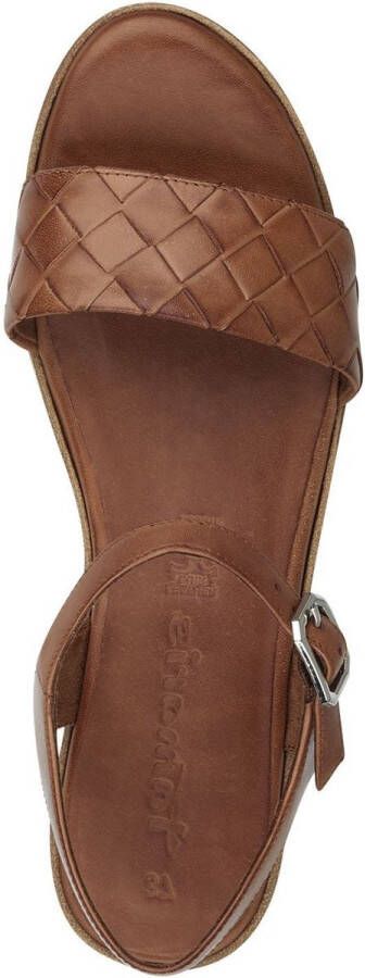 Tamaris Sandalen cognac Leer Dames