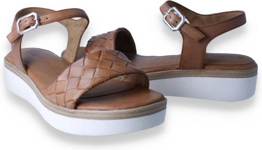 Tamaris Sandalen cognac Leer Dames