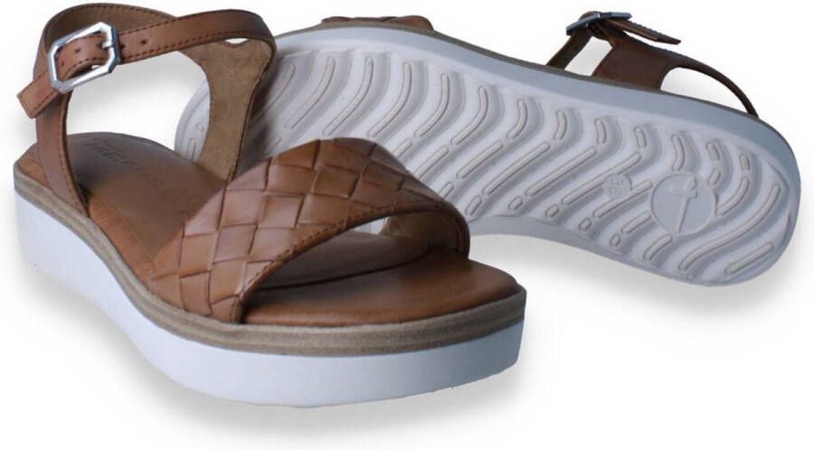 Tamaris Sandalen cognac Leer Dames