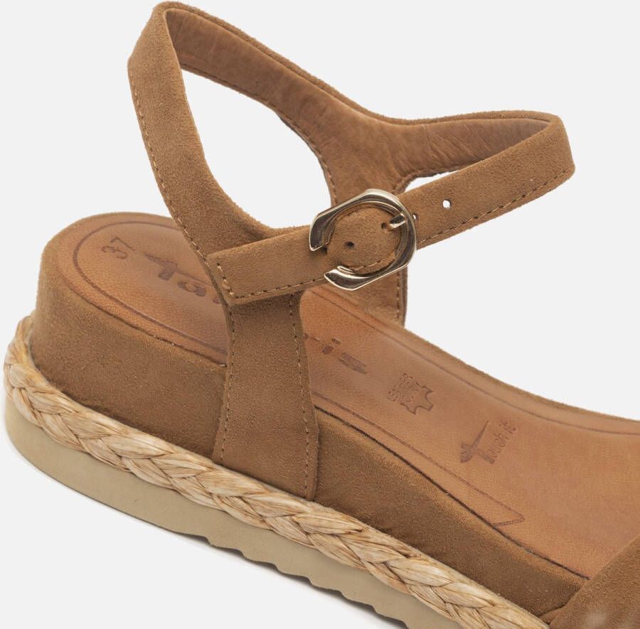 Tamaris Sandalen cognac Leer Dames