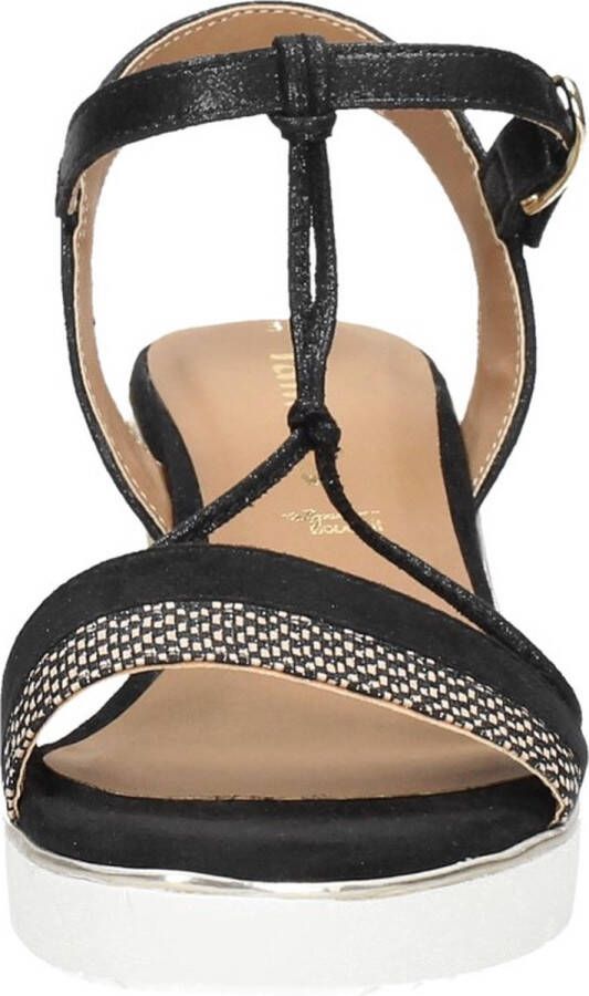 Tamaris Sandalen Hak Sandalen Hak Zwart