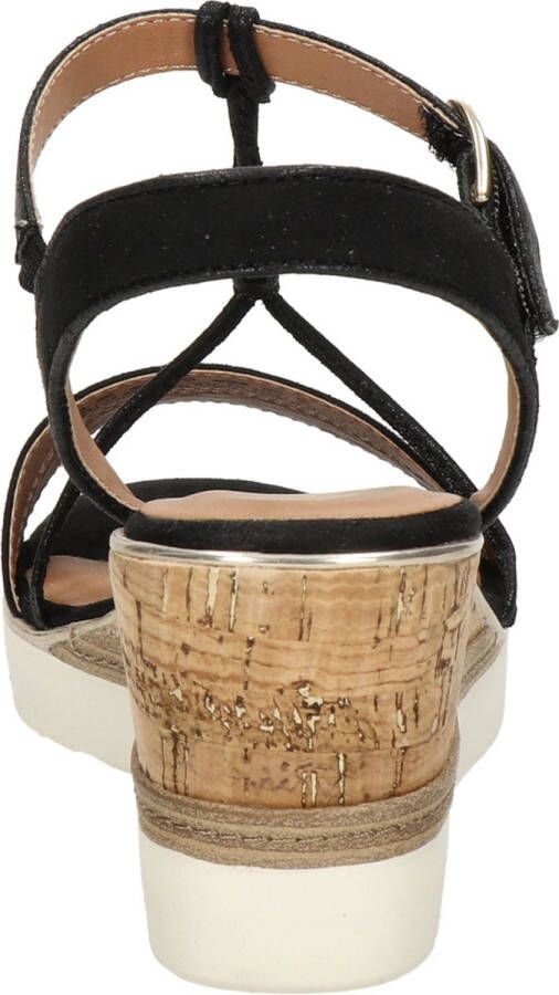 Tamaris Sandalen Hak Sandalen Hak Zwart