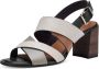 Tamaris Sandalette Dames Zwart Groen Beige Cognac - Thumbnail 12