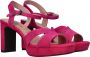 Tamaris Kleurrijke hoge hak sandalen met geavanceerde technologieën Pink Dames - Thumbnail 5