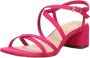 Tamaris Roze Suede Sandalette met Enkelbandje Pink Dames - Thumbnail 14