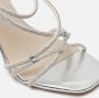 Tamaris Sandalen met hak zilver Synthetisch Dames - Thumbnail 9