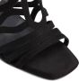 Tamaris Sandalen met hak zwart Textiel Dames - Thumbnail 3