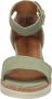 Tamaris Casual open teen pistache sandalen Green Dames - Thumbnail 10