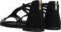 Tamaris Sandalen Plat Sandalen Plat Zwart - Thumbnail 10
