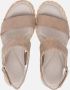 Tamaris Sandalen sleehak taupe Leer Dames - Thumbnail 4