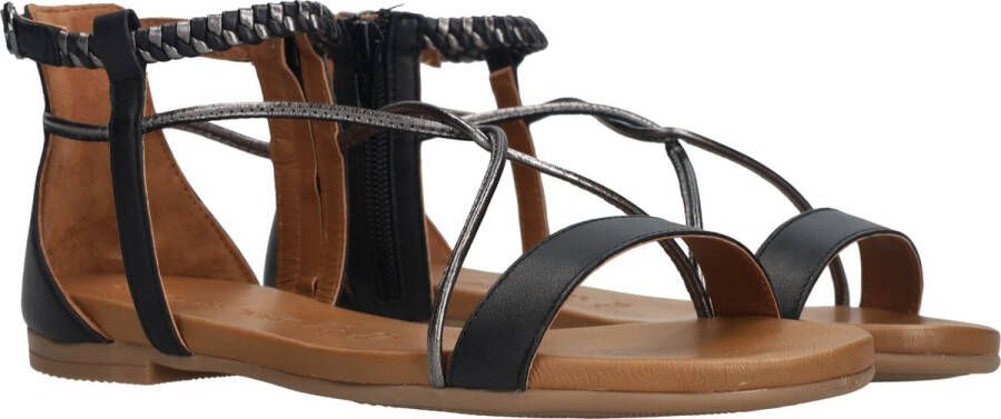 Tamaris Sandalen zwart Imitatieleer Dames