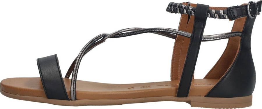 Tamaris Sandalen zwart Imitatieleer Dames