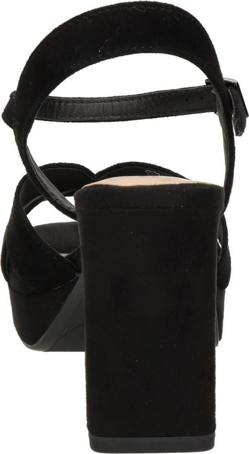 Tamaris Sandalen zwart Leer Dames