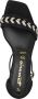 Tamaris Stijlvolle zwarte leren hoge hak sandalen Black Dames - Thumbnail 69