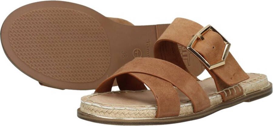 Tamaris Slippers bruin Dames