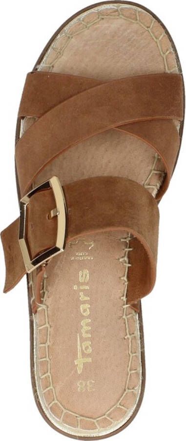 Tamaris Slippers bruin Dames