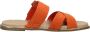 Tamaris Oranje Suède Gesp Slippers Orange Dames - Thumbnail 15