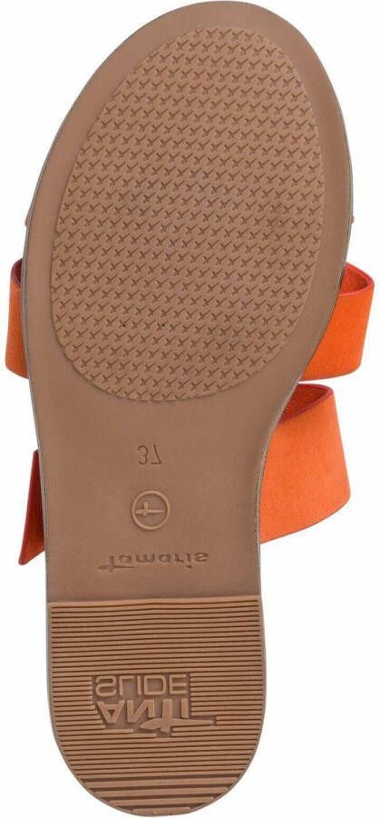 Tamaris Slippers oranje Dames