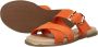 Tamaris Oranje Suède Gesp Slippers Orange Dames - Thumbnail 9