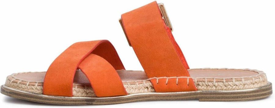 Tamaris Slippers oranje Dames