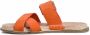 Tamaris Oranje Suède Gesp Slippers Orange Dames - Thumbnail 10