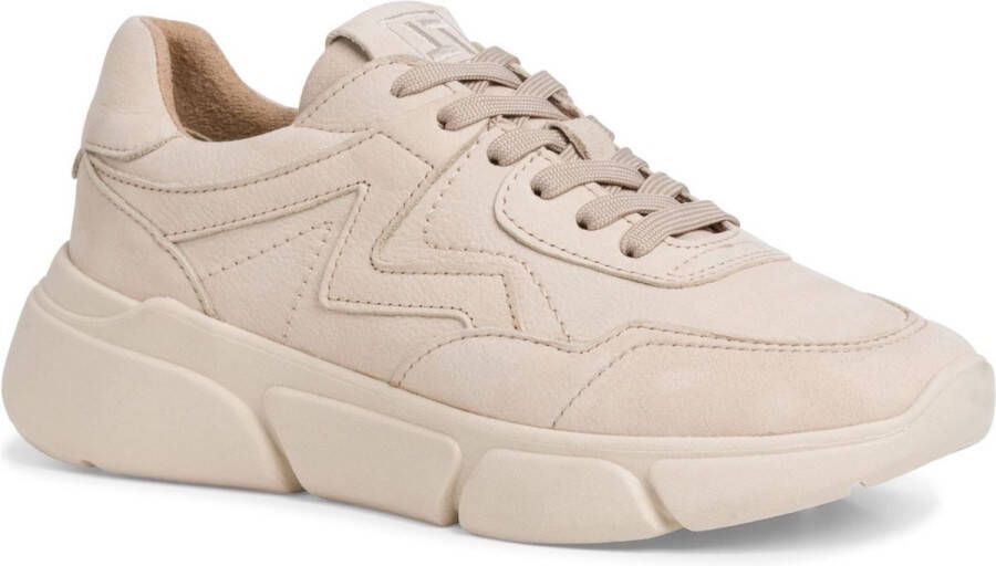 Tamaris Sneakers beige Leer Dames