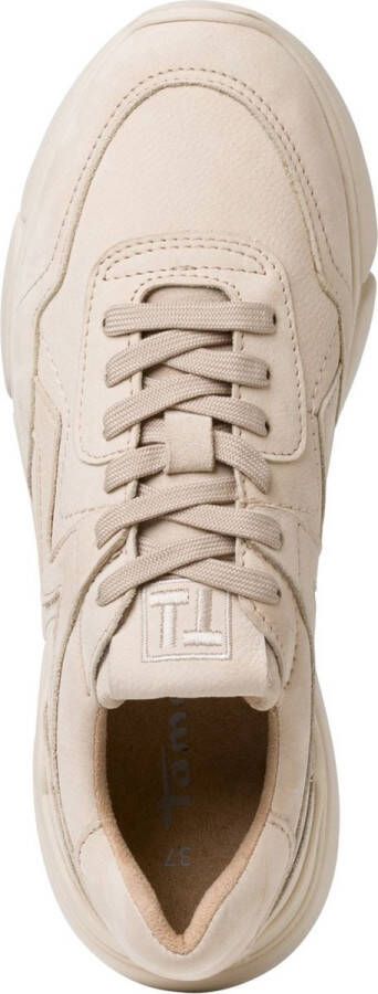 Tamaris Sneakers beige Leer Dames