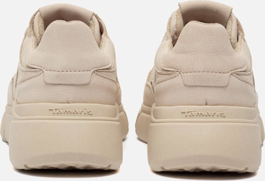 Tamaris Sneakers beige Leer Dames