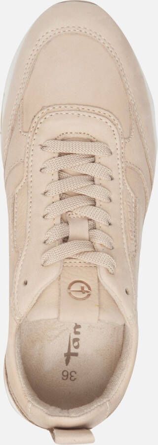 Tamaris Sneakers beige Leer Dames