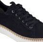 Tamaris Blauwe Suède Veterschoen Black Dames - Thumbnail 8