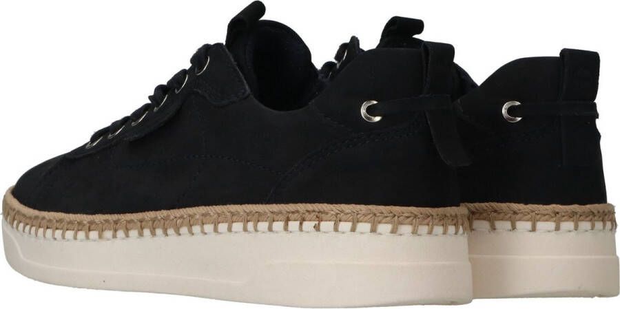 Tamaris Sneakers blauw Leer Dames