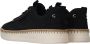 Tamaris Blauwe Suède Veterschoen Black Dames - Thumbnail 9