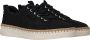 Tamaris Blauwe Suède Veterschoen Black Dames - Thumbnail 7