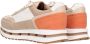 Tamaris Trendy Bruine Sneakers met Witte en Oranje Accenten Beige Dames - Thumbnail 15