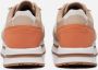 Tamaris Trendy Bruine Sneakers met Witte en Oranje Accenten Beige Dames - Thumbnail 6