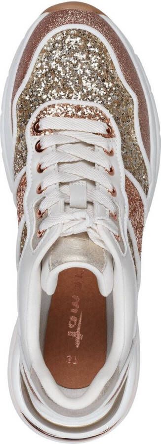 Tamaris Sneakers goud Synthetisch Dames