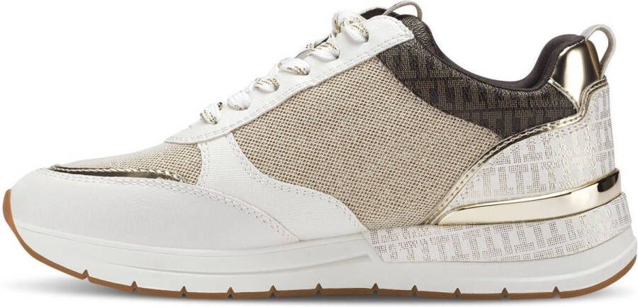 Tamaris Sneakers met sleehak Almina vrijetijdsschoen lage schoen veterschoen met praktische verwisselbare binnenzool - Foto 10