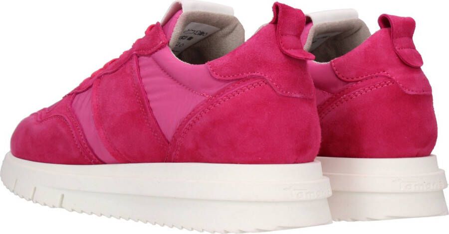 Tamaris Sneakers roze Imitatieleer Dames