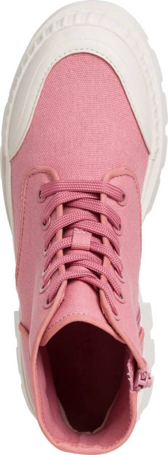 Tamaris Sneakers roze Textiel Dames