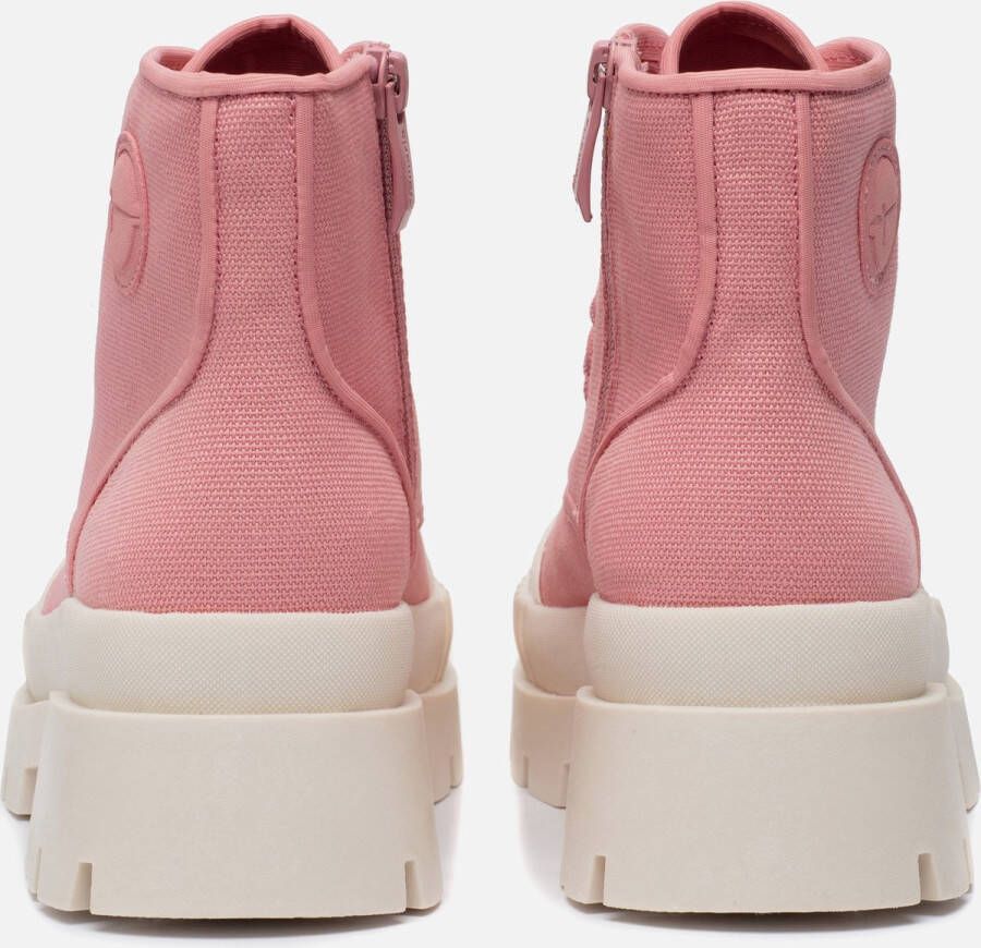 Tamaris Sneakers roze Textiel Dames