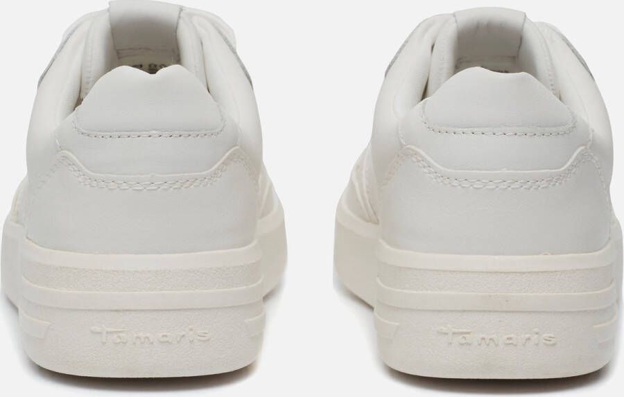 Tamaris Witte Leren Sneakers voor Vrouwen White Dames - Foto 13
