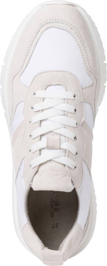 Tamaris Sneakers wit Imitatieleer Dames - Foto 11