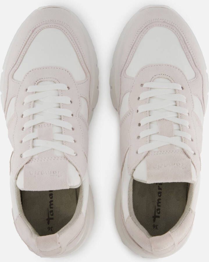 Tamaris Sneakers wit Imitatieleer Dames - Foto 8