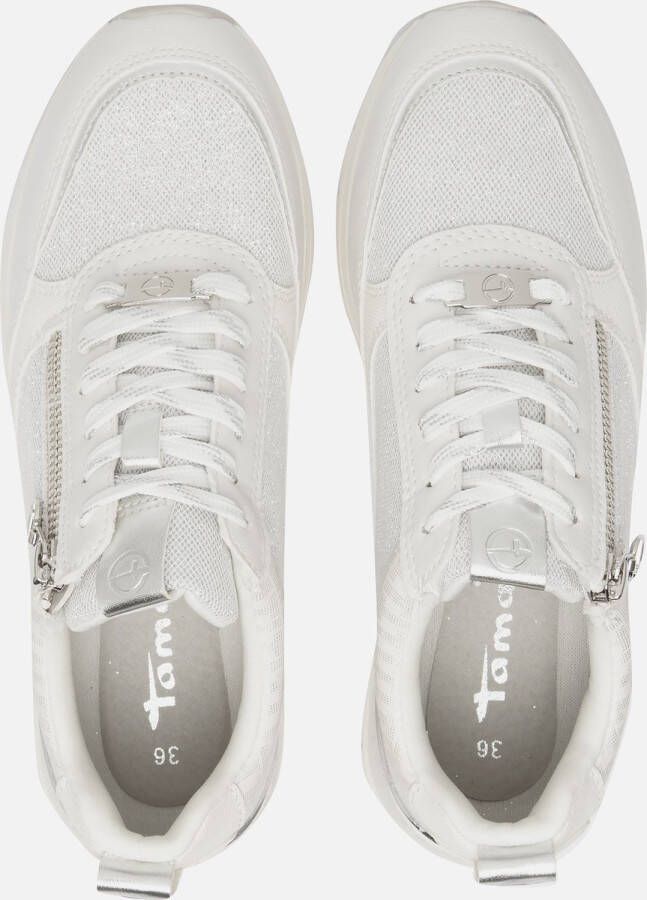 Tamaris Sneakers wit Synthetisch Dames