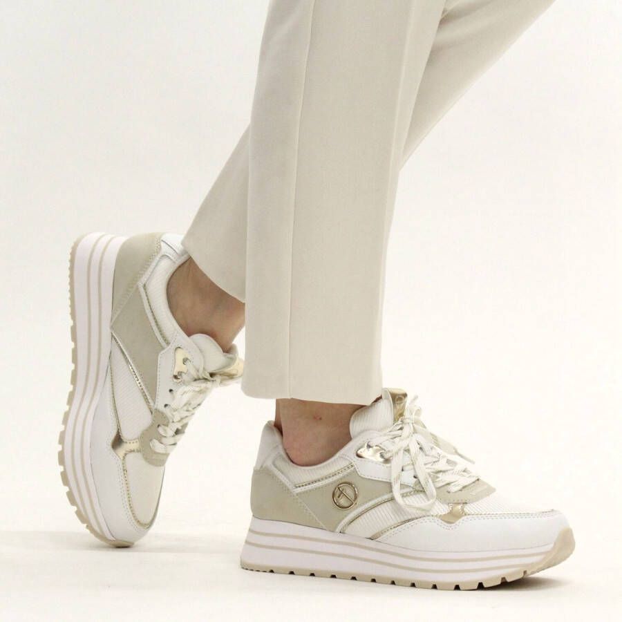 Tamaris Sneakers wit Synthetisch Dames