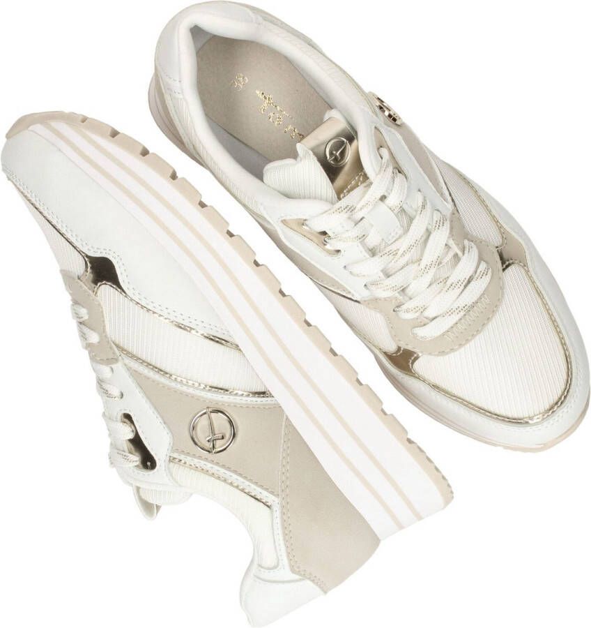 Tamaris Sneakers wit Synthetisch Dames