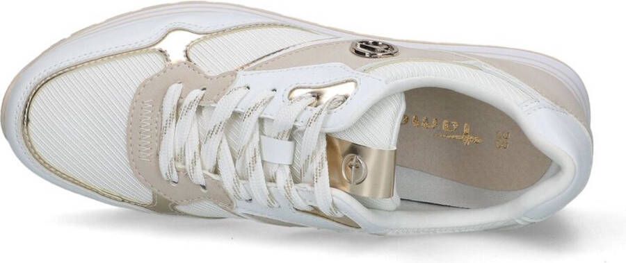 Tamaris Sneakers wit Synthetisch Dames