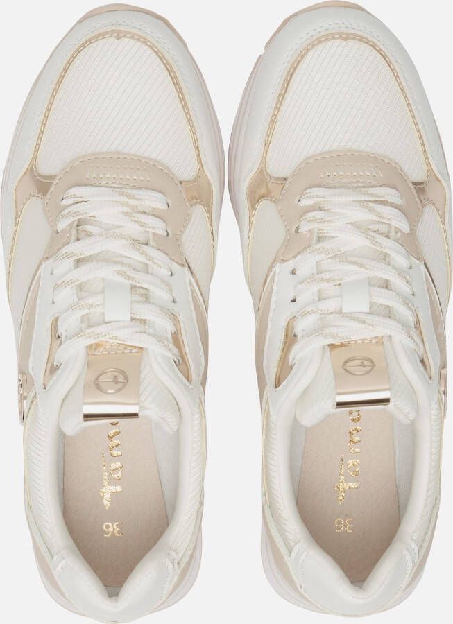 Tamaris Sneakers wit Synthetisch Dames